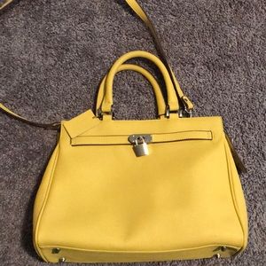 Danier Yellow Handbag